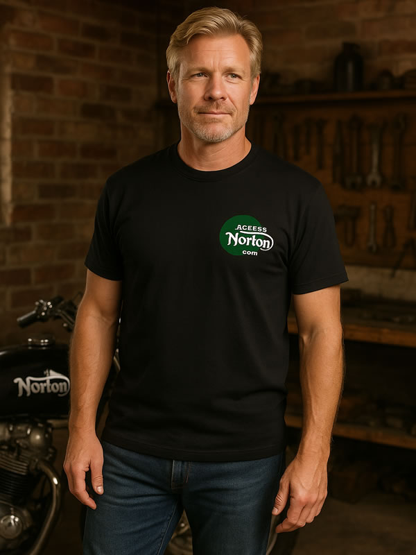 Access Norton Tee Shirt - Front Model